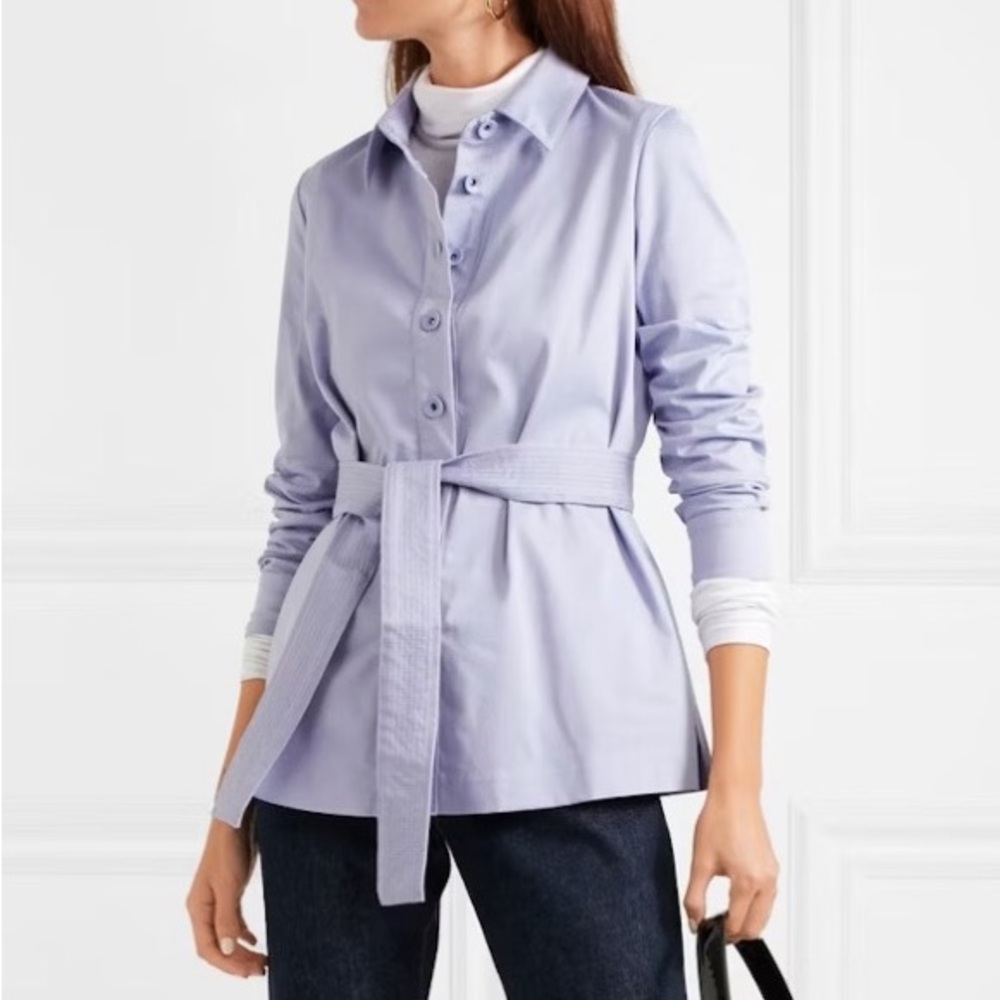STAUD Lavender Safari Style Jacket size M
